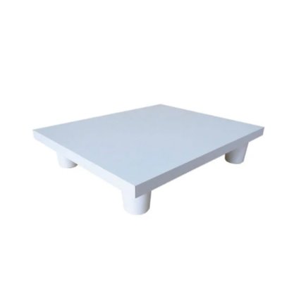 Tabuleiro Bolo Retangular Branco 25x35 TBRT