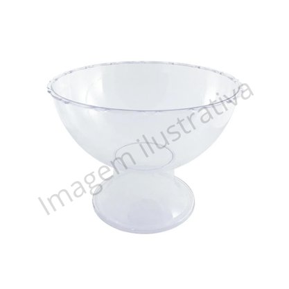 Taça Acrílica Transparente Sobremesa 2,8l LSCT
