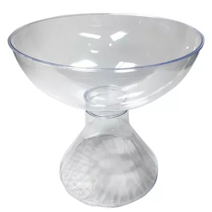 Taça Acrílica Transparente Sobremesa 2L Massari