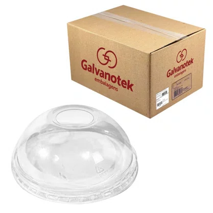 Tampa Bolha com Furo G 676 440/550ml com 50 Unidades Galvanotek