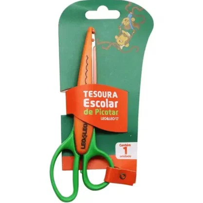 Tesoura Picotar Leo Leo Cod 4586
