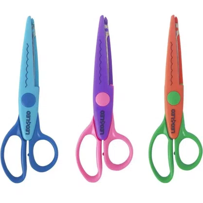 Tesoura Picotar Leo Leo Cod 4586