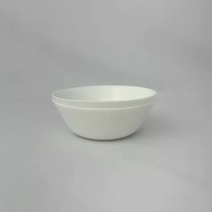 Tigela Bowl Plástica Branca 600ml Massari LB 3071