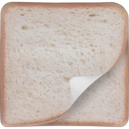 Tili Notes Foods Pão de Forma 55x55mm com 30 Folhas Tilibra