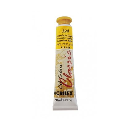 Tinta A Óleo Amarelo Cádmio 324 20ml Acrilex