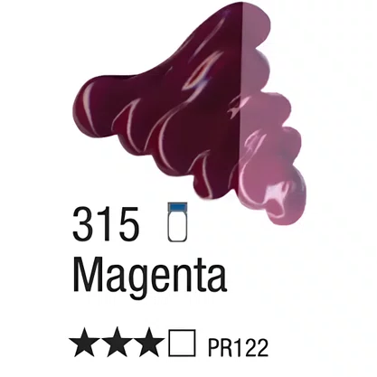 Tinta A Óleo Magenta 20ml Acrilex