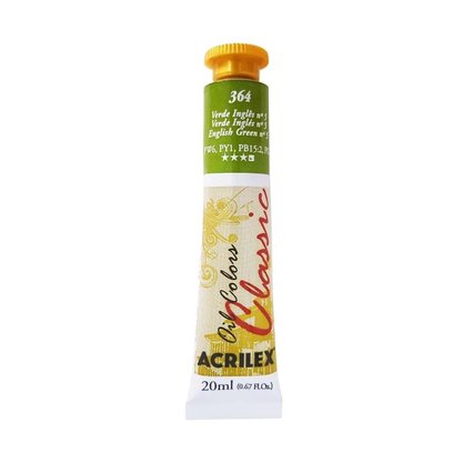 Tinta A Óleo Verde Inglês 364 20ml Acrilex