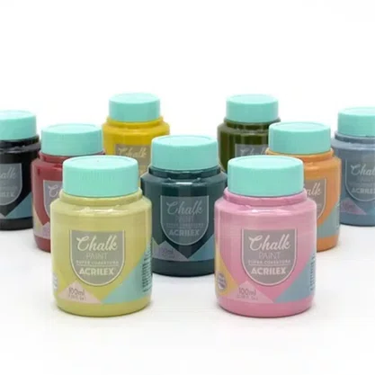 Tinta Chalk 100ml Branco Acrilex
