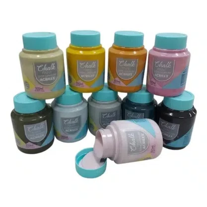 Tinta Chalk 100ml Branco Acrilex