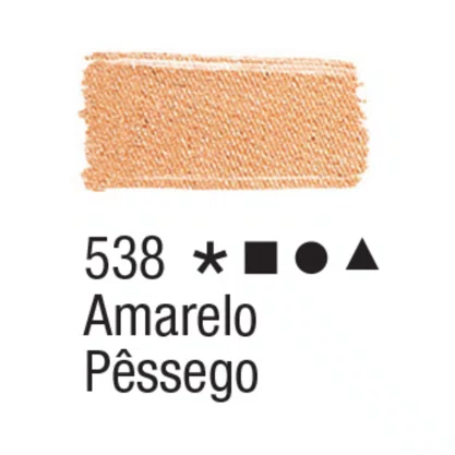 Tinta P/ Tecido Amarelo Pessego 37ml DAC