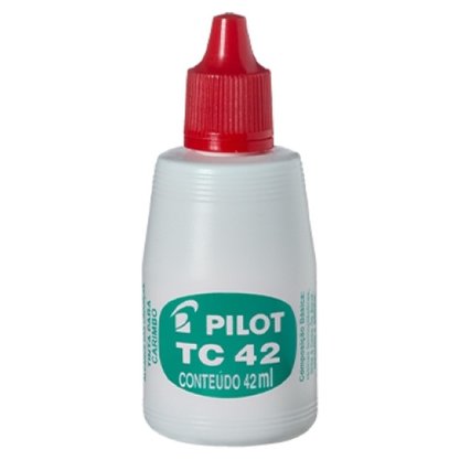 Tinta Para Carimbo Vermelha 42ml TC 42 Pilot