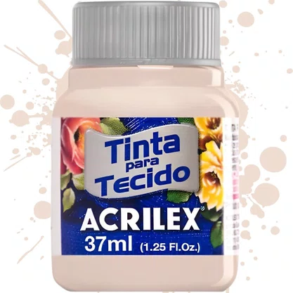 Tinta para Tecido Areia 37ml Acrilex