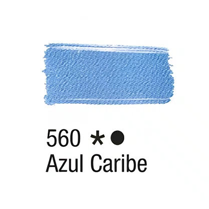 Tinta para Tecido Azul Caribe 37ml Acrilex