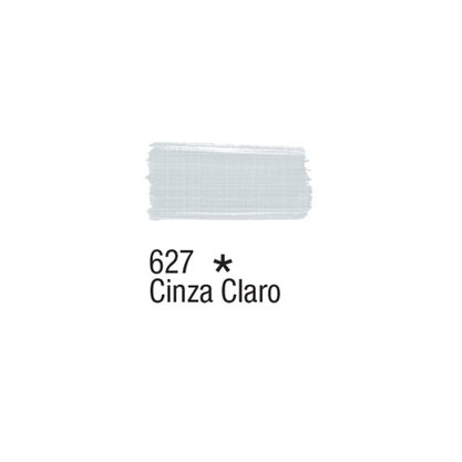 Tinta para Tecido Cinza Claro 37ml Acrilex