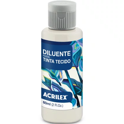 Tinta para Tecido Diluente Acrilex 60 Ml