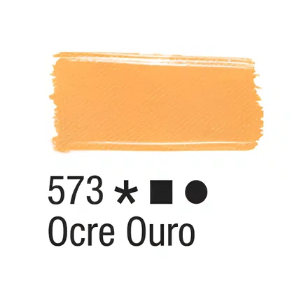 Tinta para Tecido Ocre Ouro Acrilex 37 Ml
