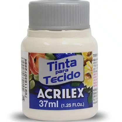 Tinta para Tecido Palha Acrilex 37ml