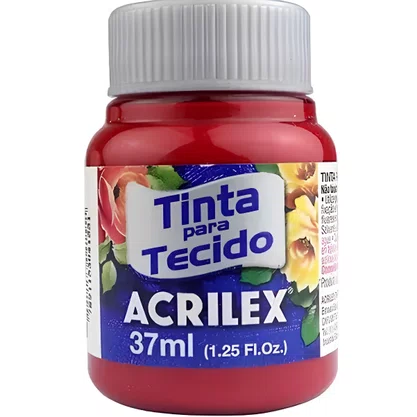 Tinta para Tecido Purpura 37ml Acrilex