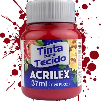 Tinta para Tecido Purpura 37ml Acrilex