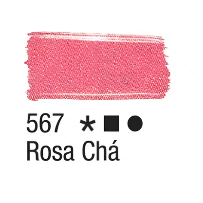 Tinta para Tecido Rosa Cha 37 Ml Acrilex
