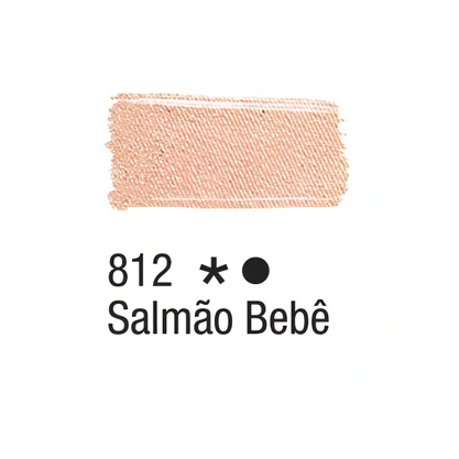Tinta para Tecido Salmao Bebe Acrilex 37ml