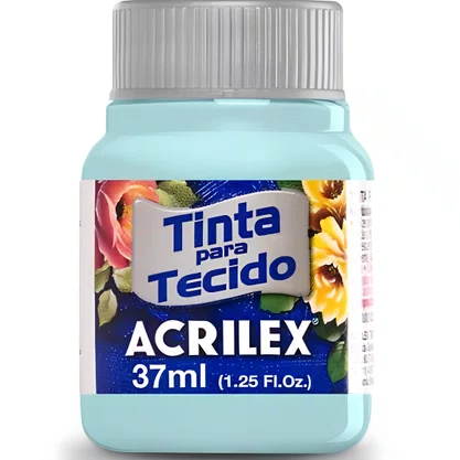 Tinta para Tecido Verde Bebe Acrilex 37ml