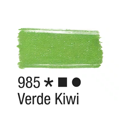 Tinta para Tecido Verde Kiwi 37ml Acrilex