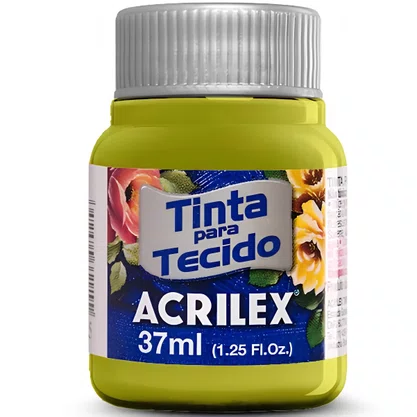 Tinta para Tecido Verde Pistache Acrilex