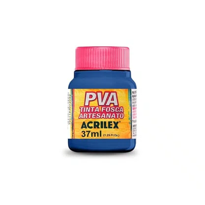 Tinta PVA Azul Mar Acrilex 37ml