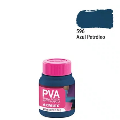 Tinta PVA Azul Petróleo Acrilex 37ml