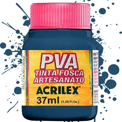 Tinta PVA Azul Petróleo Acrilex 37ml