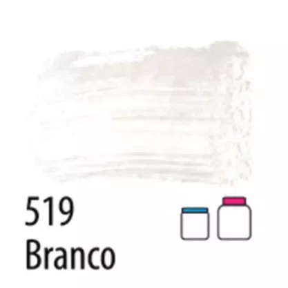 Tinta PVA Fosca 100ml Branco Acrilex