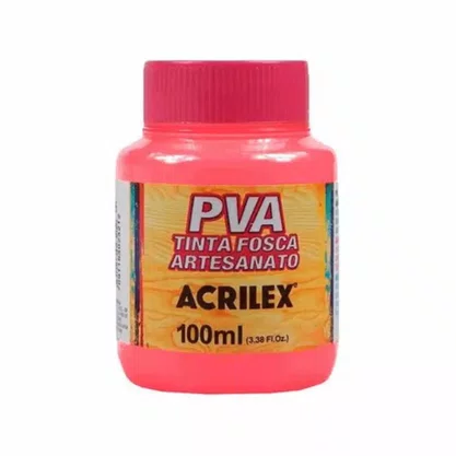 Tinta PVA Fosca 100ml Romã Acrilex
