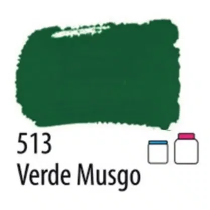 Tinta PVA Fosca 100ml Verde Musgo Acrilex