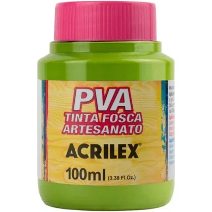 Tinta PVA Fosca 100ml Verde Pistache Acrilex