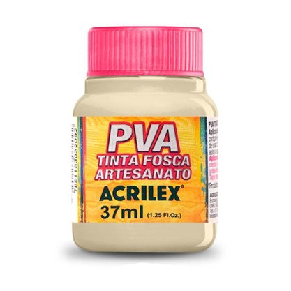 Tinta PVA Fosca Areia 37ml Acrilex