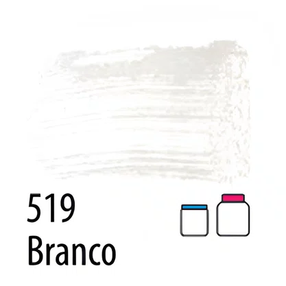 Tinta PVA Fosca Branco 37ml Acrilex