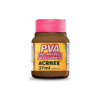 Tinta PVA Fosca Marrom 37ml Acrilex