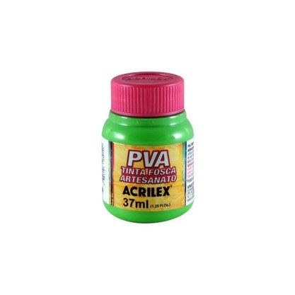 Tinta PVA Fosca Verde Folha 37ml Acrilex
