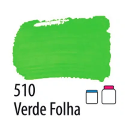 Tinta PVA Fosca Verde Folha 37ml Acrilex