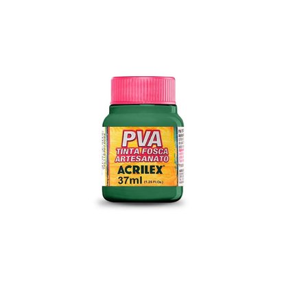 Tinta PVA Fosca Verde Musgo 37ml Acrilex
