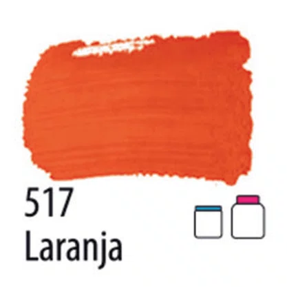 Tinta PVA Laranja Acrilex 37ml