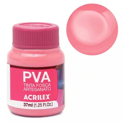 Tinta PVA Rosa Chá Acrilex 37ml