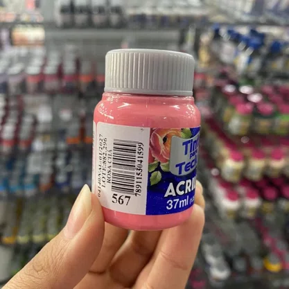Tinta PVA Rosa Chá Acrilex 37ml