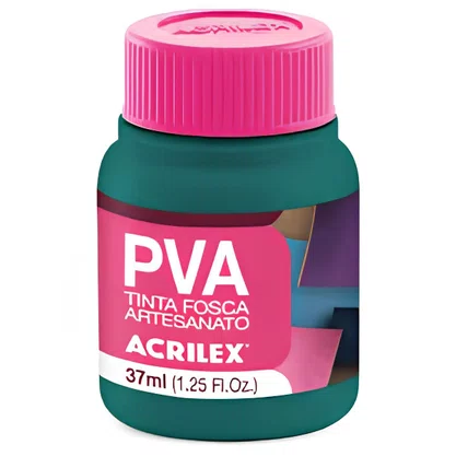 Tinta PVA Verde Bandeira Acrilex 37ml