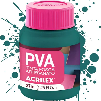 Tinta PVA Verde Bandeira Acrilex 37ml