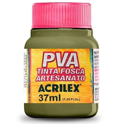 Tinta PVA Verde Oliva Acrilex 37ml