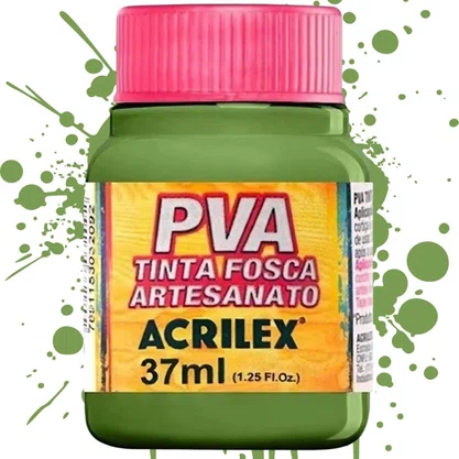 Tinta PVA Verde Pistache Acrilex 37ml