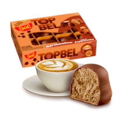 Top Less Bel Cappuccino com 12 Unidades