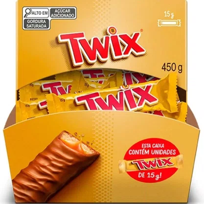 Twix Original Caixa Com 30 Unidades Mars